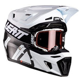 LEATT HELMET MOTO 9.5 V26 CARBON/WHITE