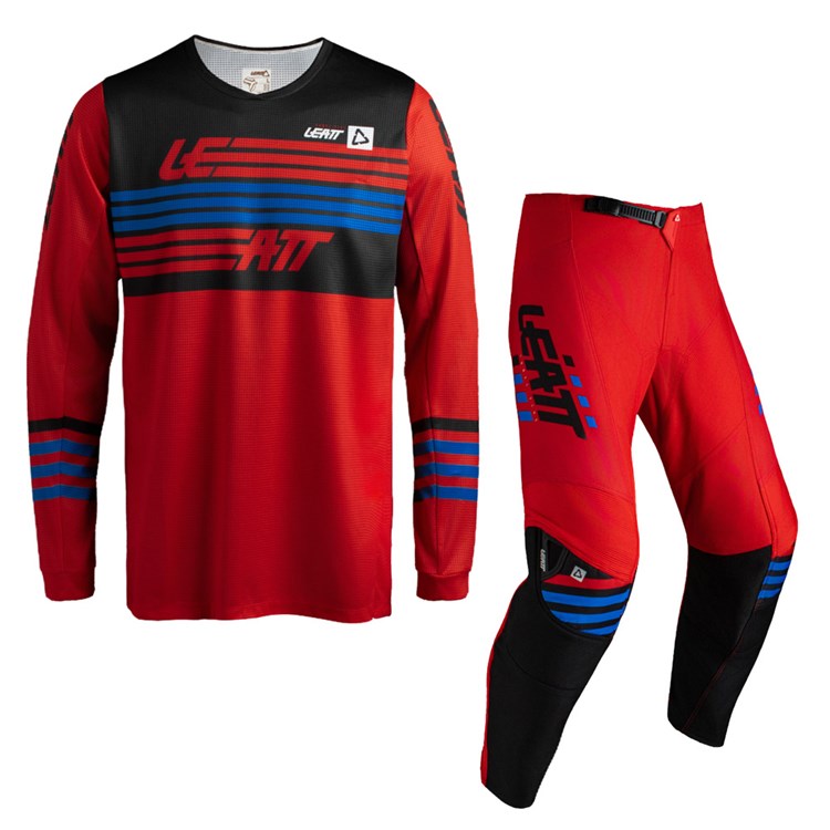 LEATT RIDE KIT 3.5 MINI STRIPES RED