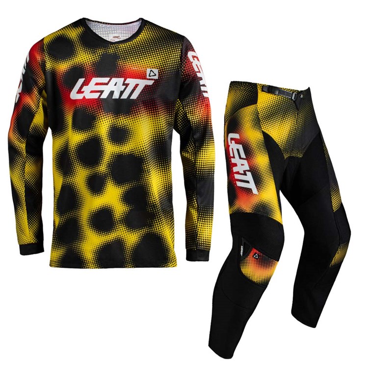 LEATT RIDE KIT 3.5 MINI LEOPARD YELLOW