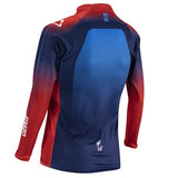 LEATT SHIRT YOUTH MOTO 4.5 ROYAL BLUE/RED
