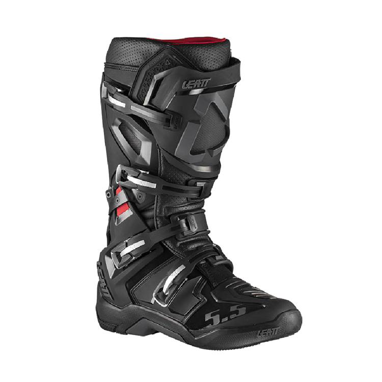 LEATT GPX 5.5 FLEXLOCK STEALTH BOOTS