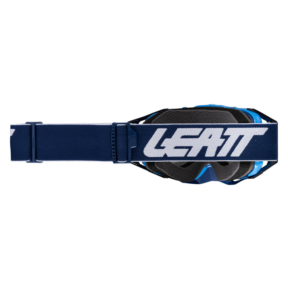 LEATT GOGGLE VELOCITY 6.5 CRYZTAL BLUE - LENS PURPLE 75 VLT