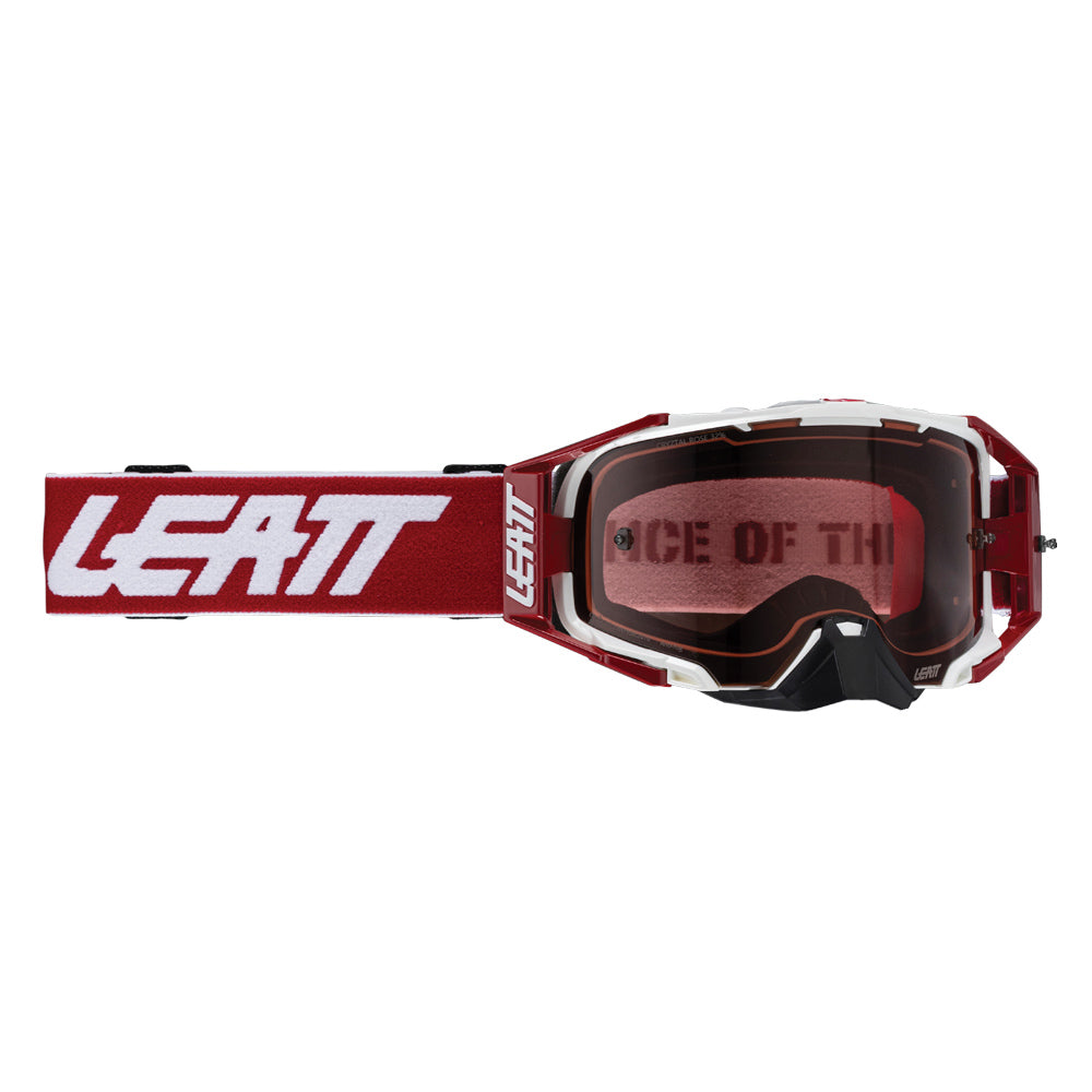 LEATT GOGGLE VELOCITY 6.5 CRYZTAL RUBY - LENS ROSE 32 VLT