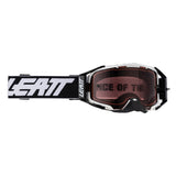 LEATT GOGGLE VELOCITY 6.5 CRYZTAL WHITE - LENS ROSE 32 VLT