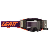 LEATT GOGGLE VELOCITY 5.5 ROLL-OFF PURPLE - LENS CLEAR 83 VLT