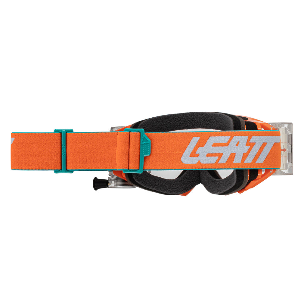 LEATT GOGGLE VIZION 3.5 ROLL-OFF ORANGE - LENS CLEAR 90 VLT