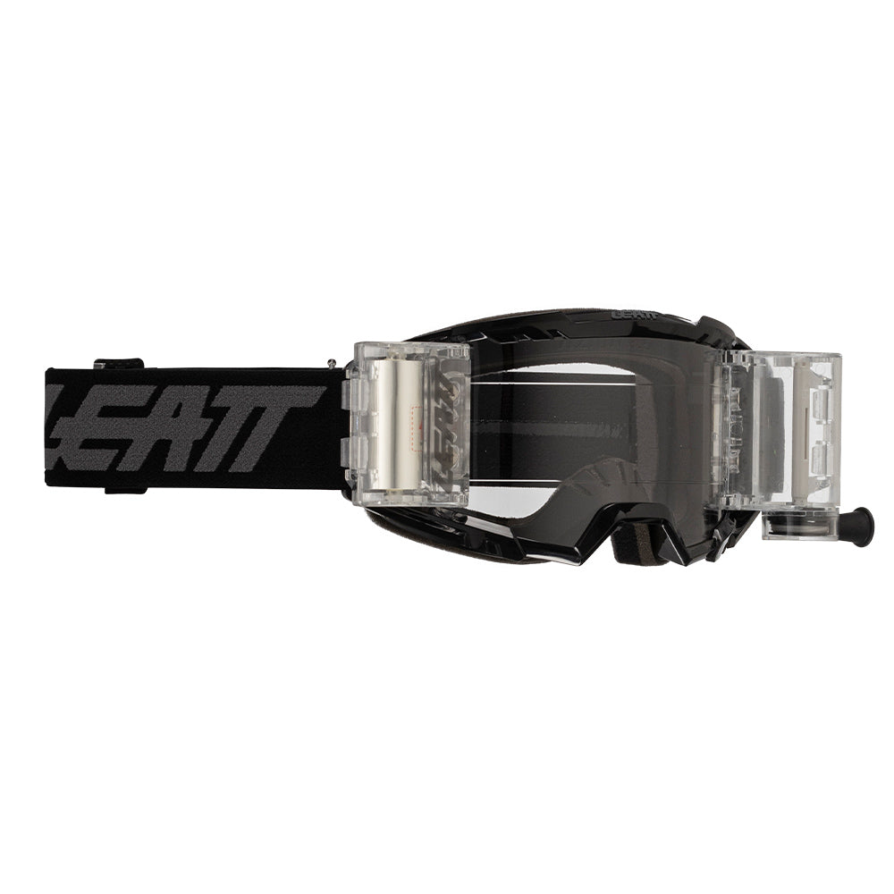 LEATT GOGGLE VIZION 3.5 ROLL-OFF STEALTH - LENS CLEAR 90 VLT