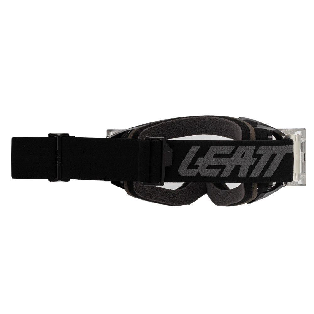 LEATT GOGGLE VIZION 3.5 ROLL-OFF STEALTH - LENS CLEAR 90 VLT