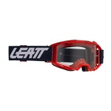 LEATT GOGGLE VIZION 3.5 RED LENS - CLEAR 90 VLT