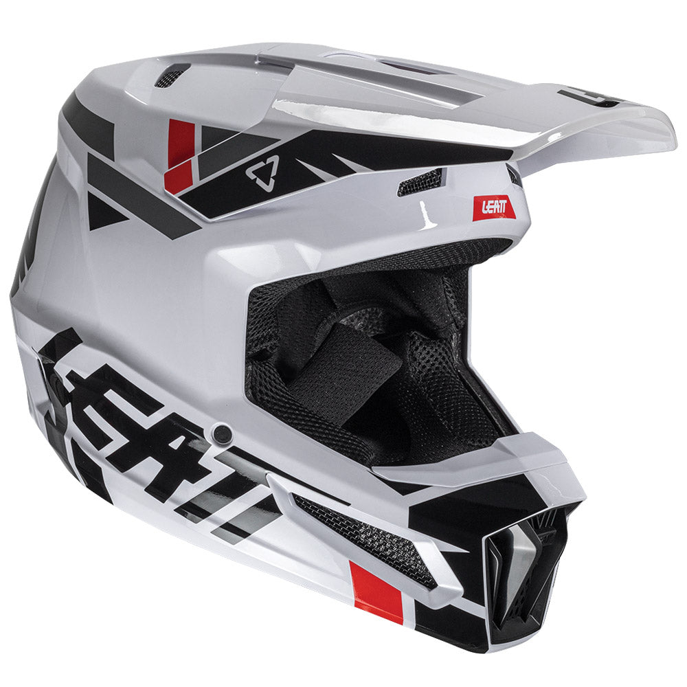 LEATT HELMET MOTO 2.5 V25 - WHITE