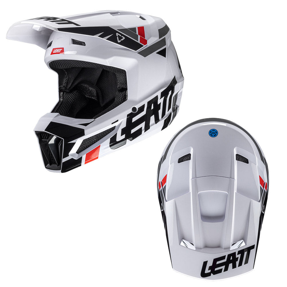 LEATT HELMET MOTO 2.5 V25 - WHITE