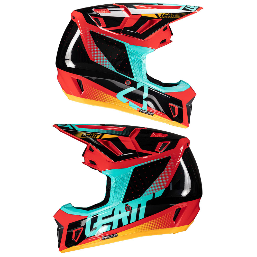 LEATT HELMET MOTO 7.5 V25 - RED