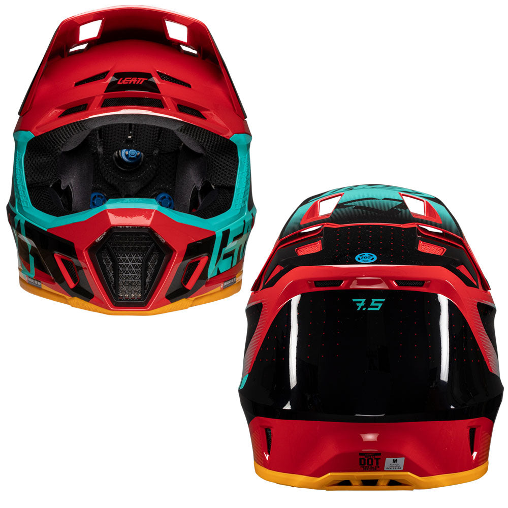 LEATT HELMET MOTO 7.5 V25 - RED