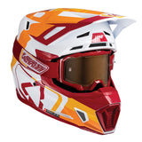 LEATT HELMET MOTO 7.5 V25 RUBY - RED