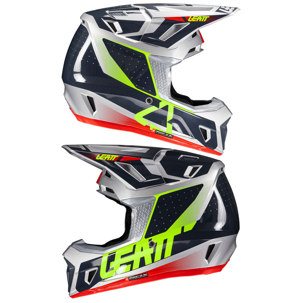 LEATT HELMET MOTO 7.5 V25 STEEL - GREY