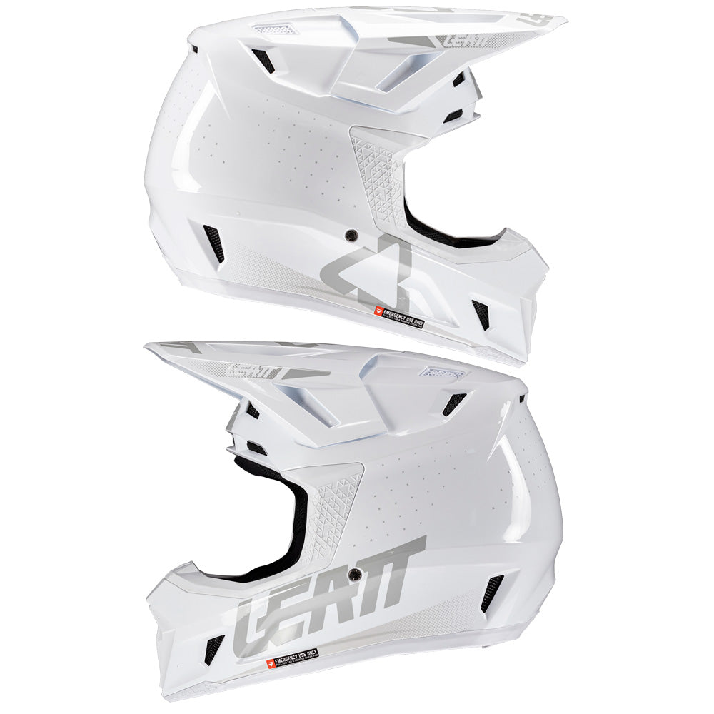 LEATT HELMET MOTO 7.5 V25 - WHITE