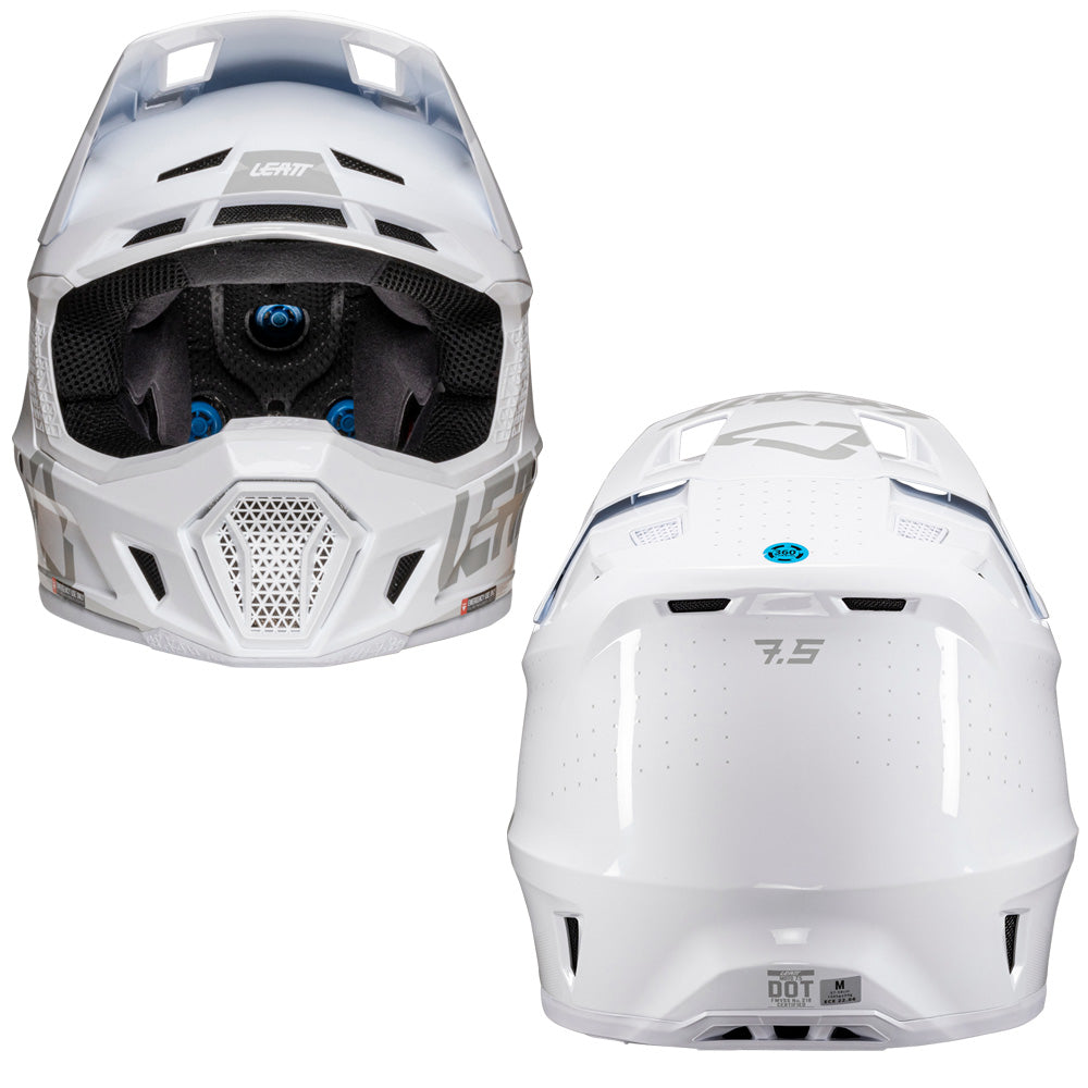 LEATT HELMET MOTO 7.5 V25 - WHITE