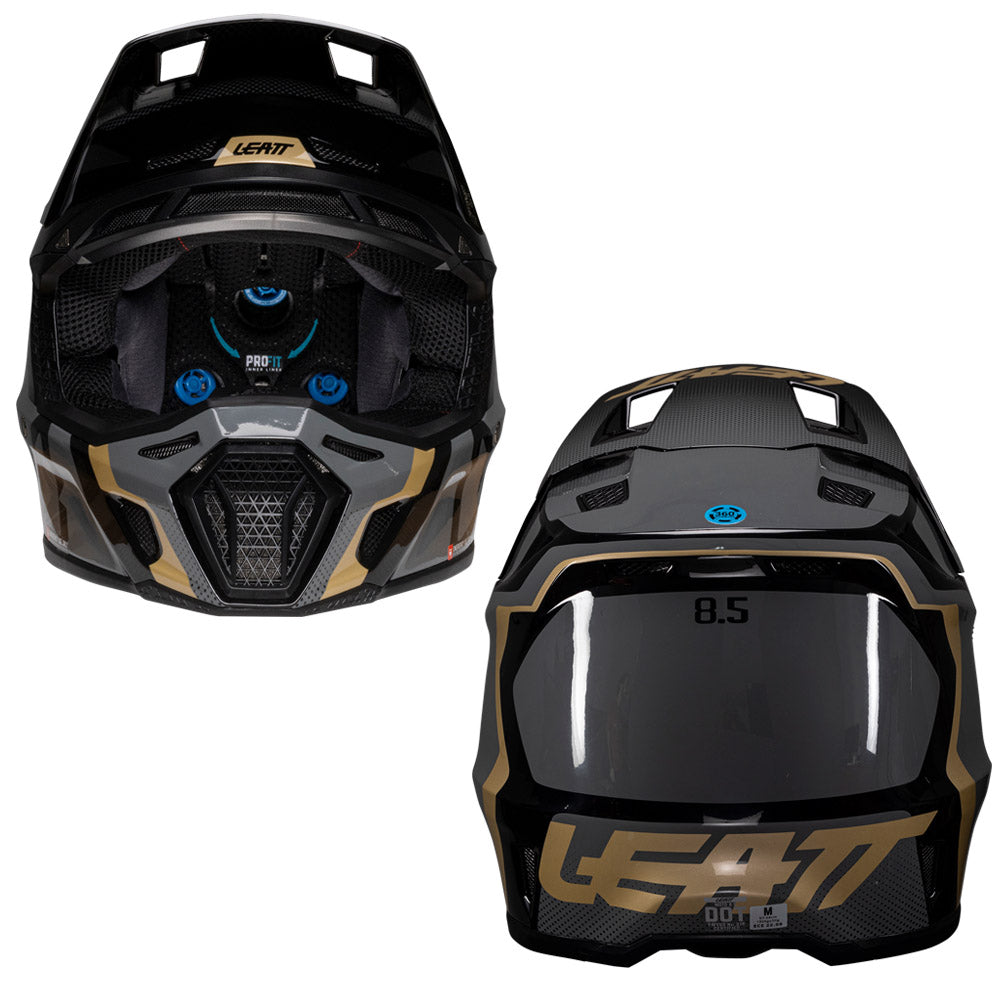 LEATT HELMET MOTO 8.5 V25 - BLACK