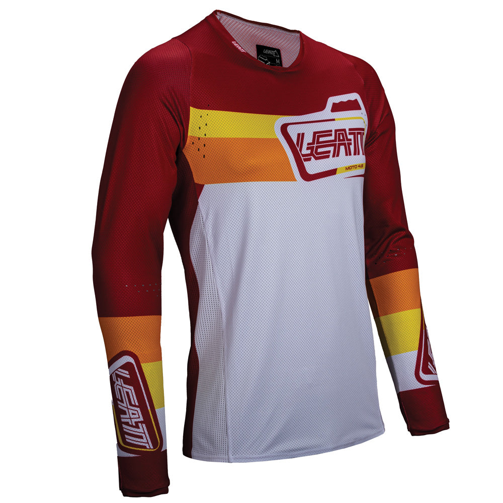 LEATT SHIRT MOTO 4.5 LITE PITBOARD RUBY