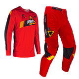 LEATT PANT AND SHIRT KIT MINI 3.5 P24 RED