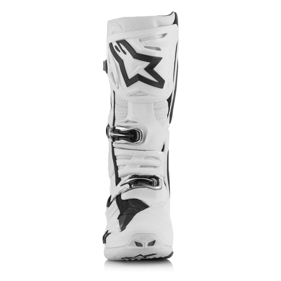 ALPINESTARS TECH 10 SUPERVENTED WHITE BOOTS