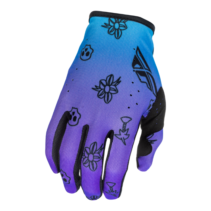 Lite Outline 2026 Youth Gloves - Purple/Blue/Black
