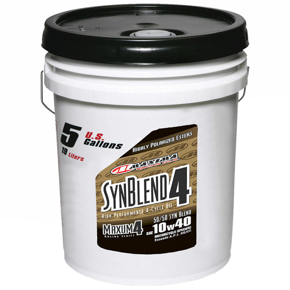 Maxima 4T Syn Blend 4 Ester Synthetic (SAE 10w40) 19 Litre