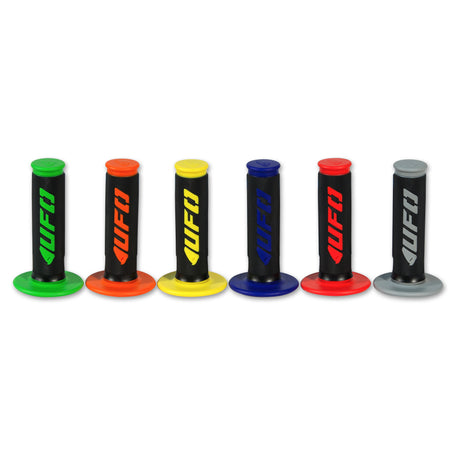 UFO Challenger Grips Dual Density Half-Waffle (Yellow)