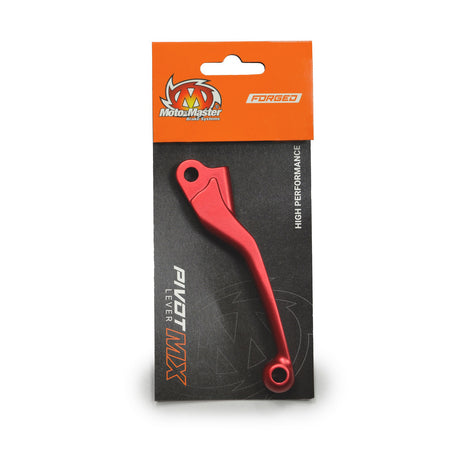 Moto-Master Pivot MX Brake lever - Forged Red - 101223