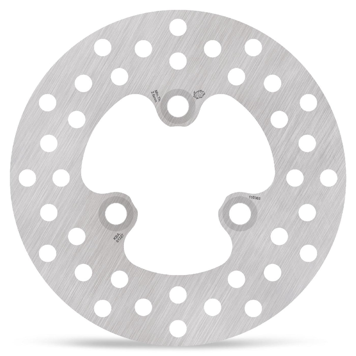 Moto-Master Fixed Front round Disc Suzuki LT-R450 L/R 160mm