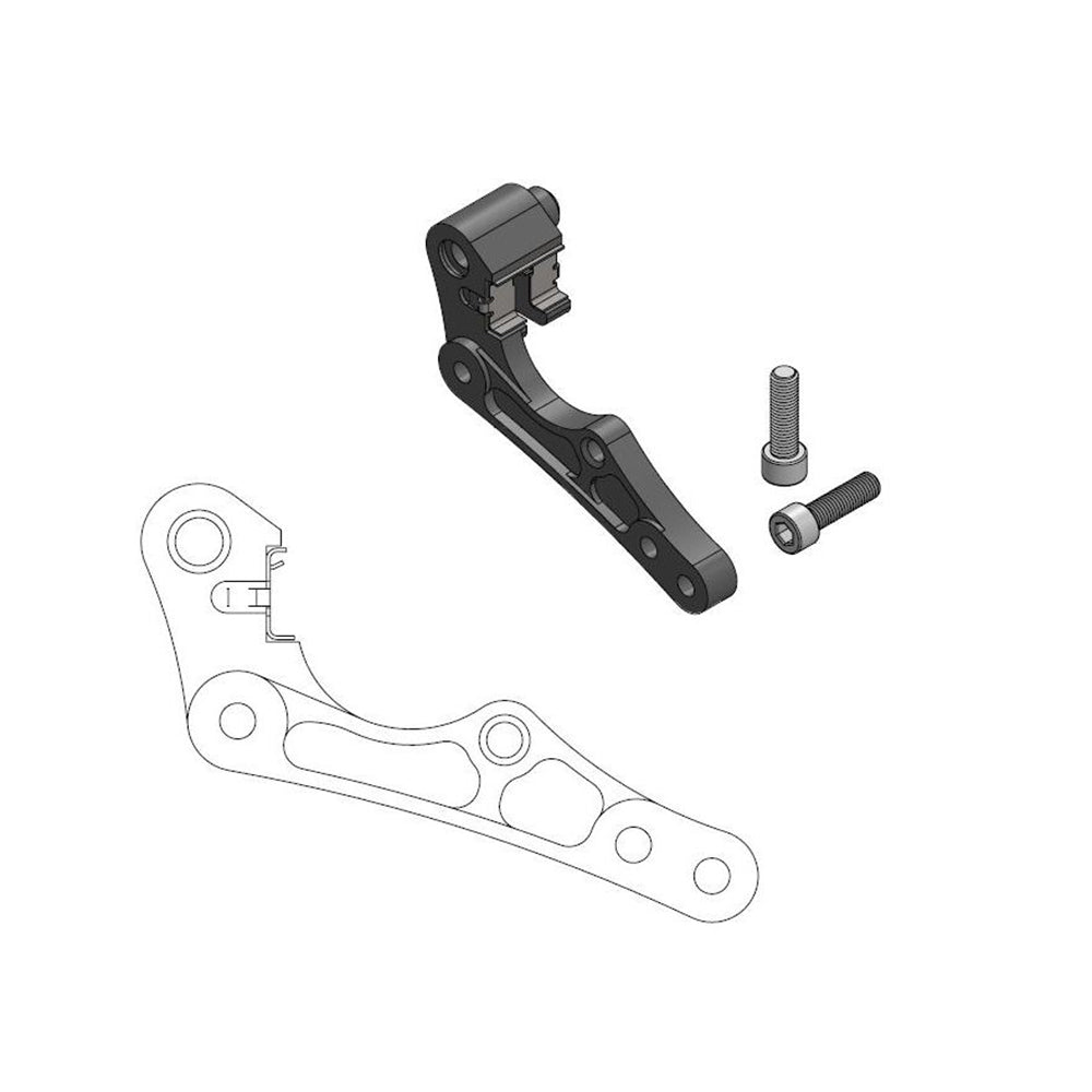 Moto-Master Oversize 270mm Adapter - Husqvarna Incl. clip for Magura caliper