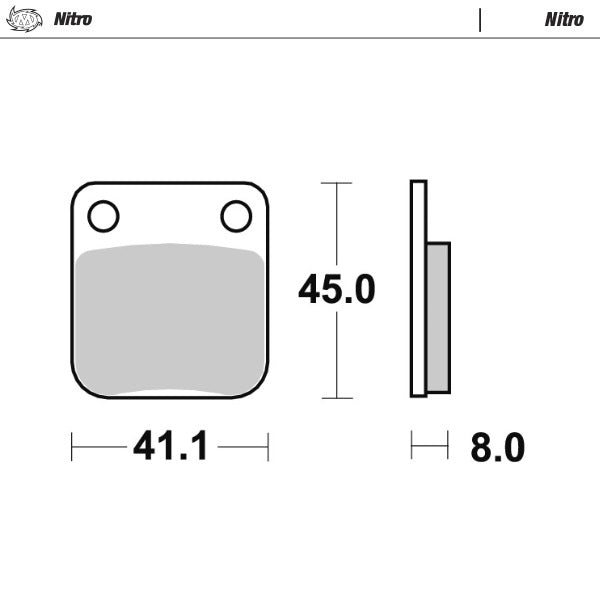 Moto-Master Nitro 90021 Brake Pads