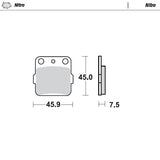 Moto-Master Nitro 91421 Brake Pads