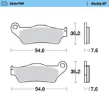 Moto-Master Racing GP 93012 SinterPRO Brake Pads
