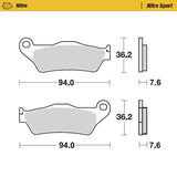Moto-Master Nitro Sport 93022 Brake Pads