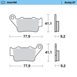 Moto-Master Racing GP 93212 SinterPRO Brake Pads