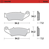 Moto-Master Racing 93411 SinterPRO Brake Pads