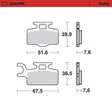 Moto-Master Racing 94111 SinterPRO Brake Pads