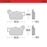 Moto-Master Racing 94511 SinterPRO Brake Pads