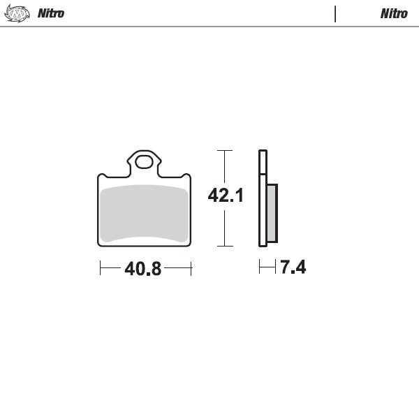 Moto-Master Nitro 96721 Brake Pads