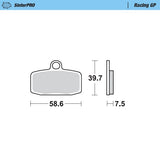 Moto-Master Racing GP 97412 SinterPRO Brake Pads