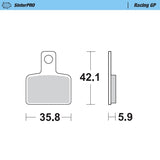 Moto-Master Racing GP 99412 SinterPRO Brake Pads