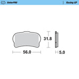 Moto-Master Racing GP 99512 SinterPRO Brake Pads