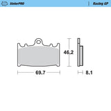 Moto-Master Racing GP 99912 SinterPRO Brake Pads