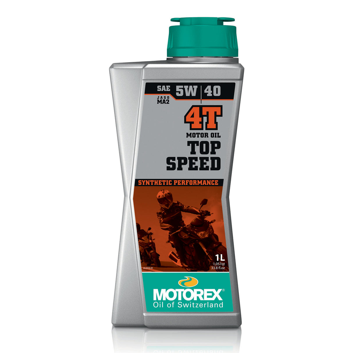 Motorex Top Speed 4T Synthetic High Performance JASO MA2  5w/40 1L