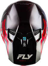 Formula S Byte Carbon Helmet  - Carbon/Red/Grey