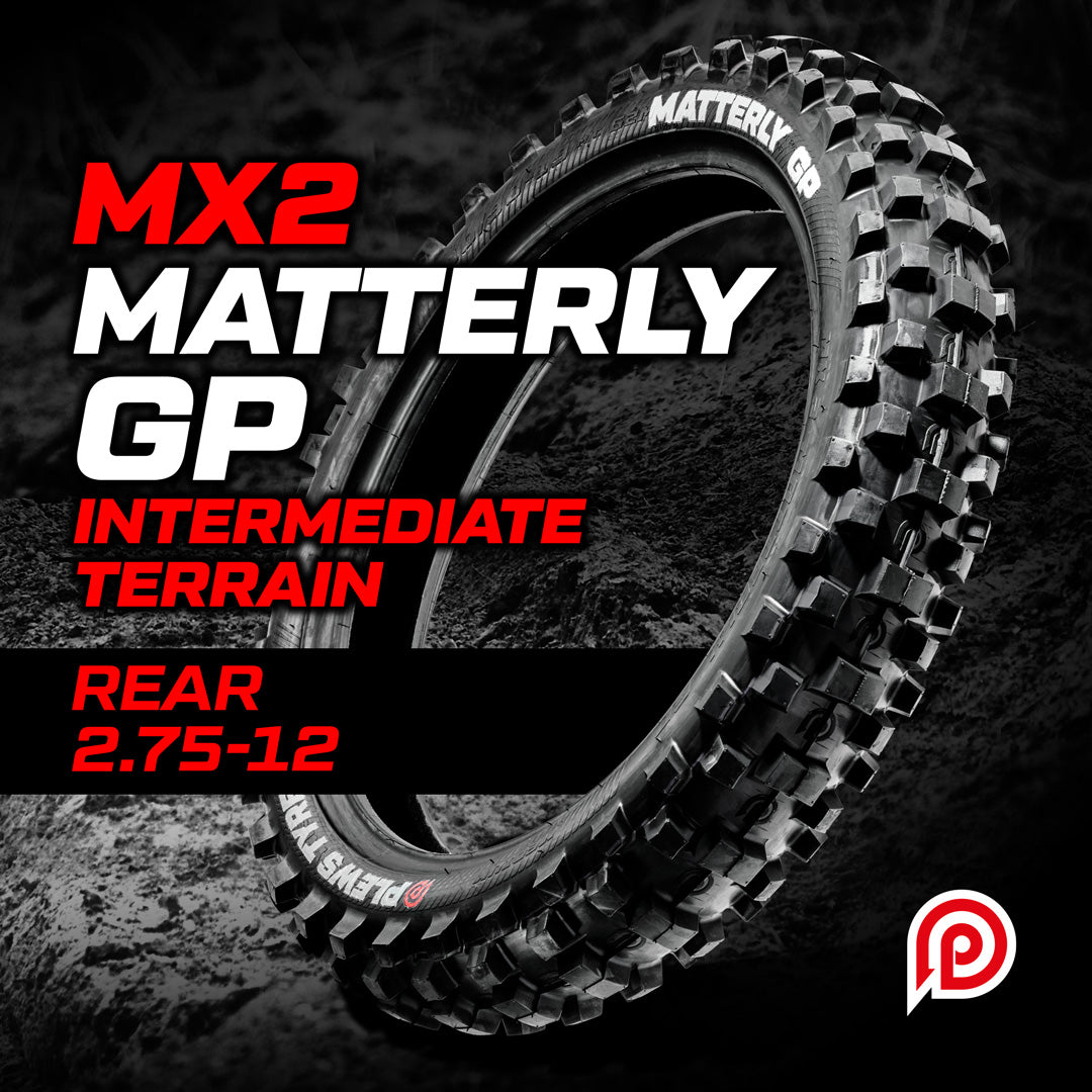 Plews Tyres MX 2 MATTERLY GP Medium Rear - 2.75 - 12