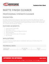 Maxima Matte Finish Cleaner 473ml