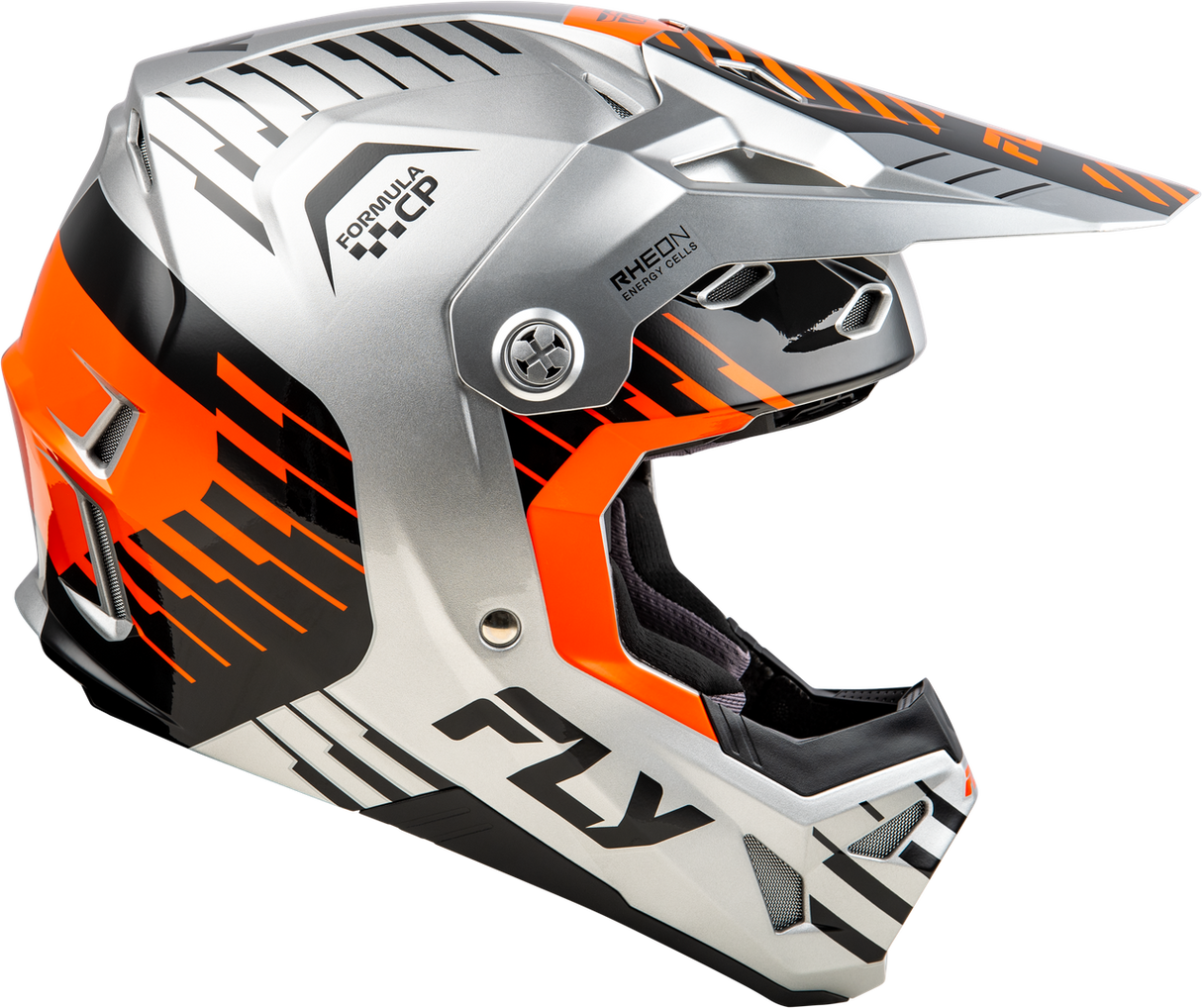 Formula CP Slice Helmet - Grey/Orange/Black