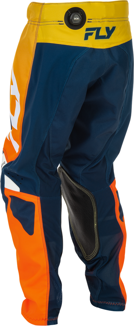 Kinetic 2026 Youth Pant - Navy/Orange